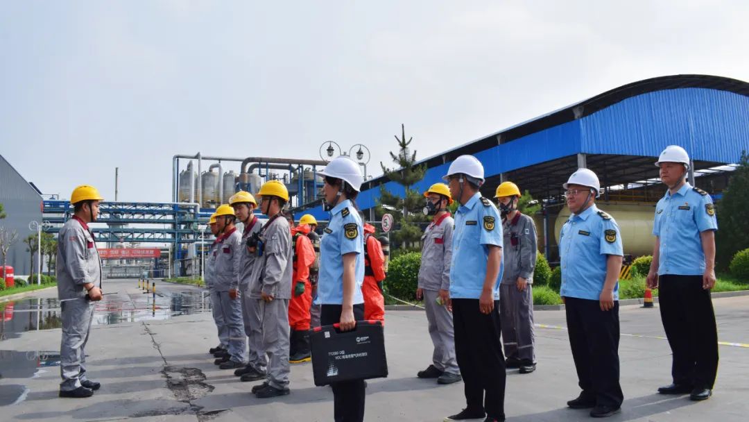 演“真”練“實”，赫達集團開展氯甲烷泄漏事故應急演練