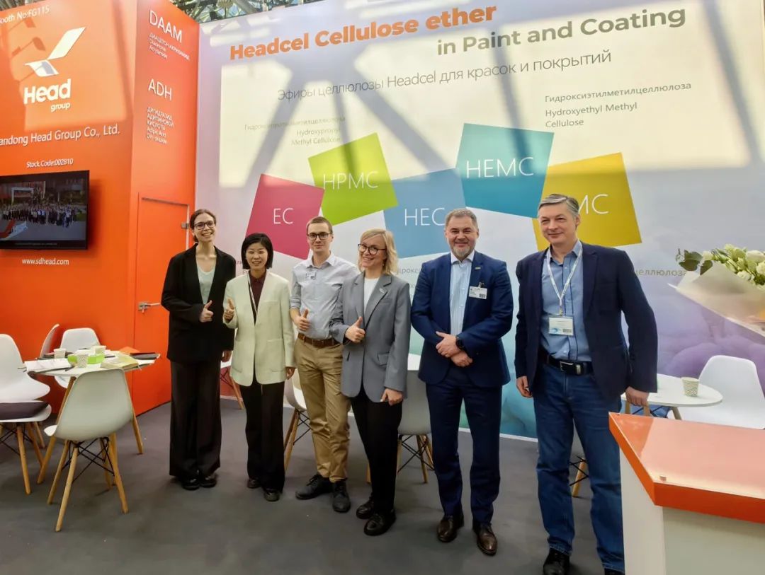 榮耀參展 大放異彩 | 赫達(dá)集團(tuán)精彩亮相俄羅斯涂料展！